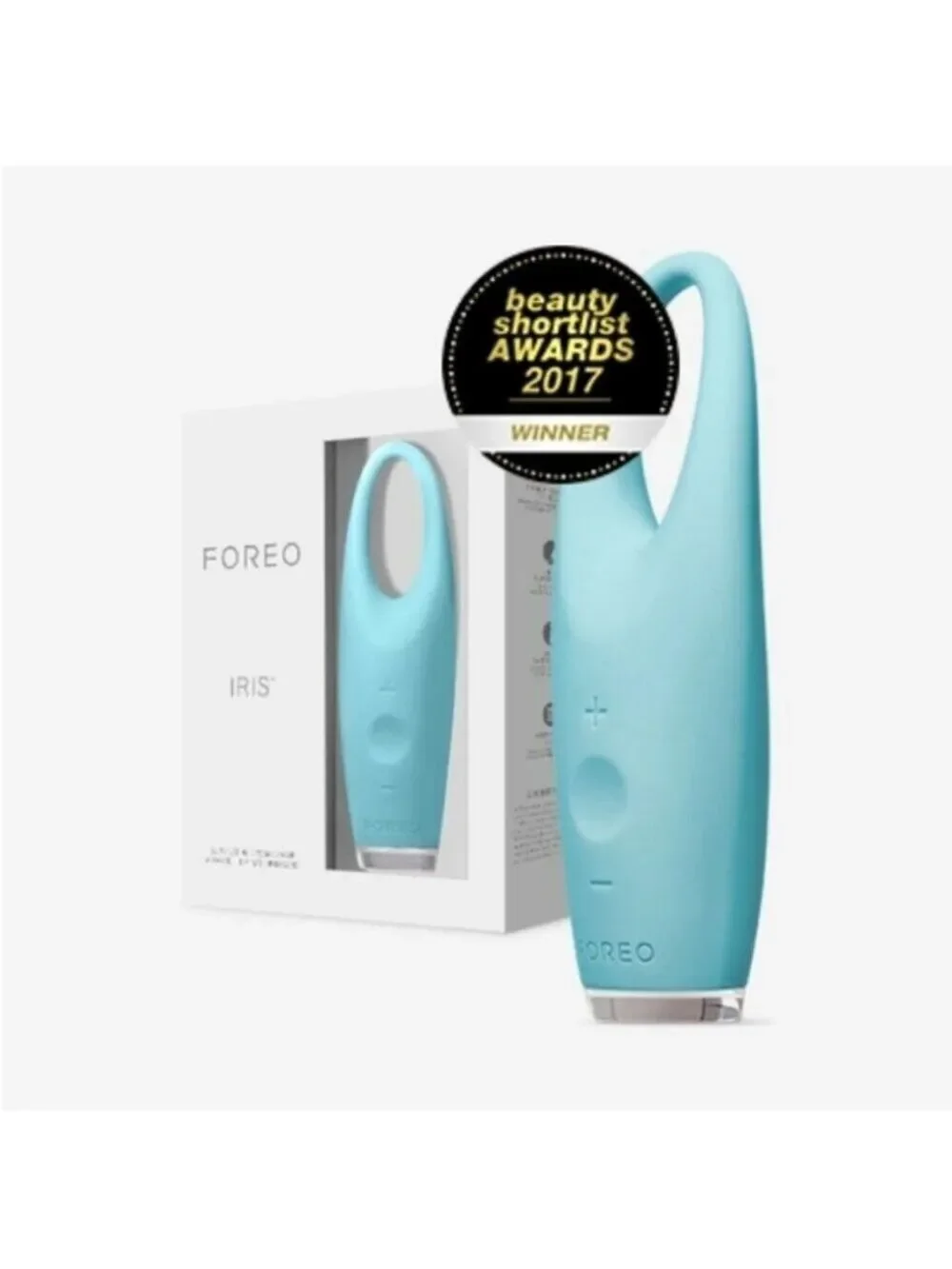 NIB FOREO IRIS Illuminating Eye Massager (Mint color).